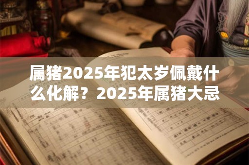属猪2025年犯太岁佩戴什么化解？2025年属猪大忌
