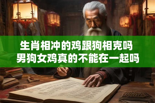 生肖相冲的鸡跟狗相克吗 男狗女鸡真的不能在一起吗