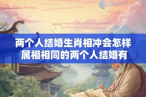 两个人结婚生肖相冲会怎样 属相相同的两个人结婚有什么忌讳
