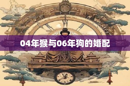 04年猴与06年狗的婚配