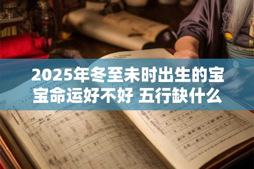 2025年冬至未时出生的宝宝命运好不好 五行缺什么