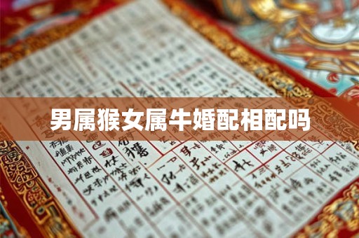 男属猴女属牛婚配相配吗