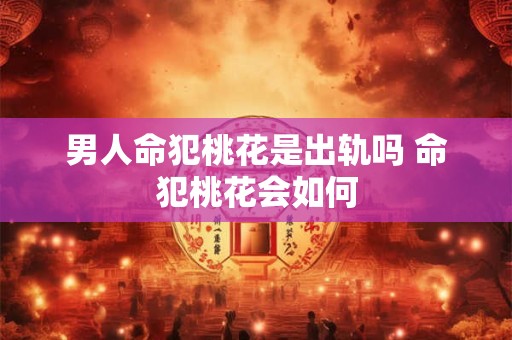 男人命犯桃花是出轨吗 命犯桃花会如何