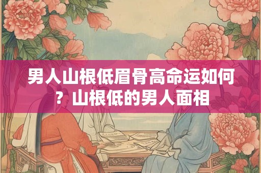 男人山根低眉骨高命运如何?山根低的男人面相 男人山根低眉骨高命运如何?山根低的男人面相