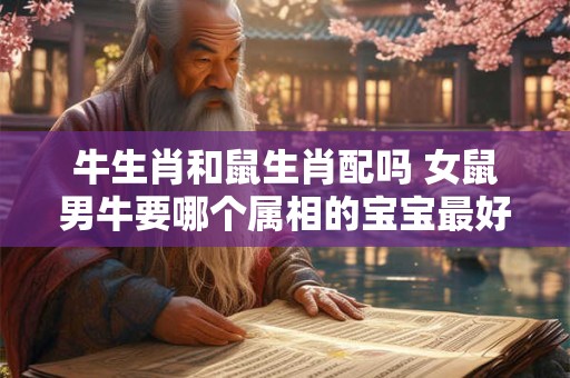 牛生肖和鼠生肖配吗 女鼠男牛要哪个属相的宝宝最好