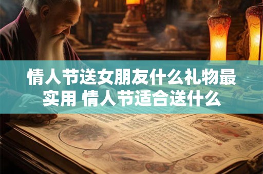 情人节送女朋友什么礼物最实用 情人节适合送什么