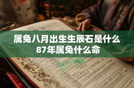 属兔八月出生生辰石是什么 87年属兔什么命