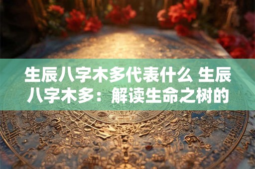 生辰八字木多代表什么 生辰八字木多：解读生命之树的秘密