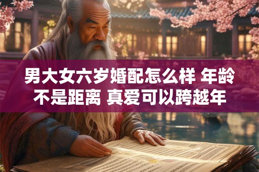 男大女六岁婚配怎么样 年龄不是距离 真爱可以跨越年龄