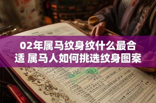 02年属马纹身纹什么最合适 属马人如何挑选纹身图案
