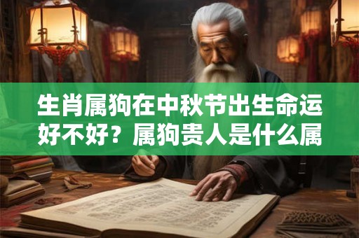 生肖属狗在中秋节出生命运好不好？属狗贵人是什么属相？