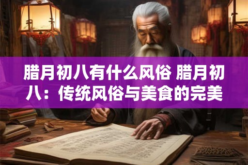 腊月初八有什么风俗 腊月初八：传统风俗与美食的完美结合