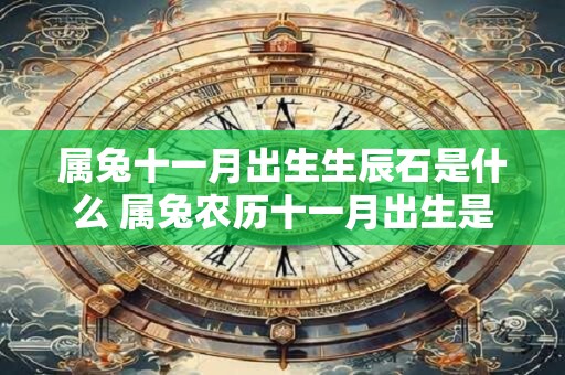属兔十一月出生生辰石是什么 属兔农历十一月出生是什么命
