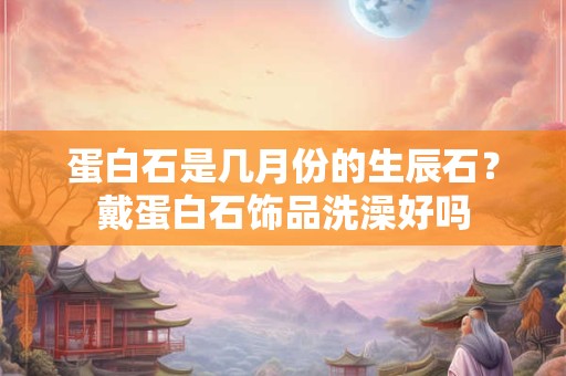 蛋白石是几月份的生辰石？戴蛋白石饰品洗澡好吗