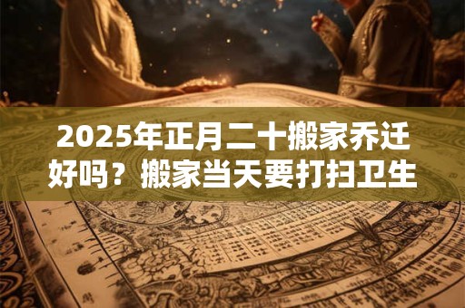 2025年正月二十搬家乔迁好吗？搬家当天要打扫卫生吗？