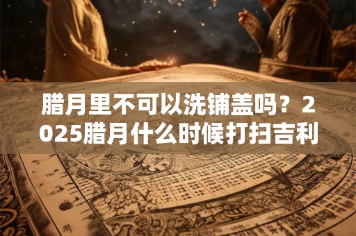 腊月里不可以洗铺盖吗？2025腊月什么时候打扫吉利？