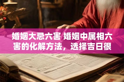 婚姻大忌六害 婚姻中属相六害的化解方法，选择吉日很重要