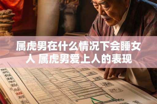 属虎男在什么情况下会睡女人 属虎男爱上人的表现 属虎男在什么情况下会睡女人 属虎男爱上人的表现
