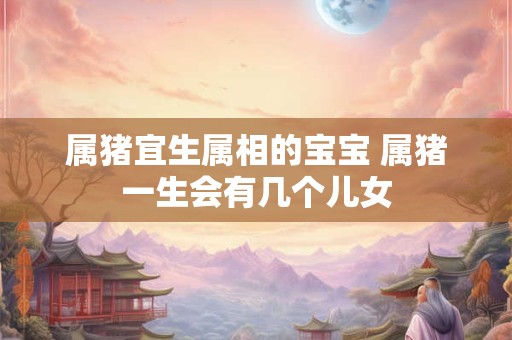 详细阅读:属猪宜生属相的宝宝 属猪一生会有几个儿女 属猪宜生属相的宝宝 属猪一生会有几个儿女