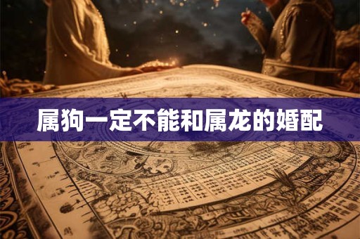 属狗一定不能和属龙的婚配