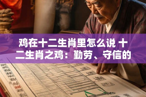 鸡在十二生肖里怎么说 十二生肖之鸡：勤劳、守信的象征