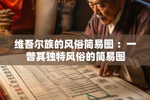 维吾尔族的风俗简易图 ：一瞥其独特风俗的简易图