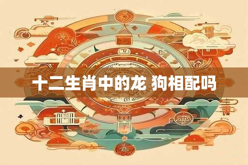 十二生肖中的龙 狗相配吗