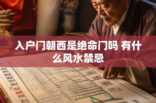 入户门朝西是绝命门吗 有什么风水禁忌 入户门朝西是绝命门吗 有什么风水禁忌