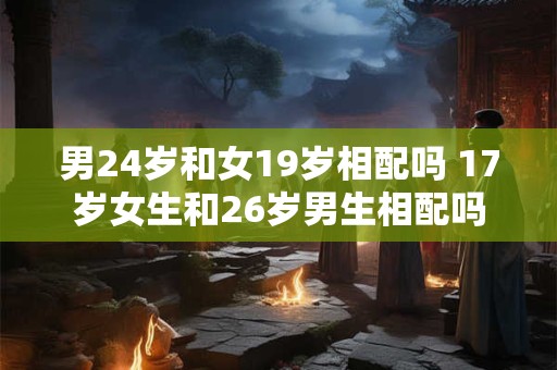 男24岁和女19岁相配吗 17岁女生和26岁男生相配吗