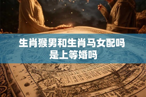 生肖猴男和生肖马女配吗 是上等婚吗