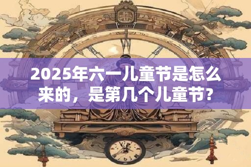 2025年六一儿童节是怎么来的，是第几个儿童节？