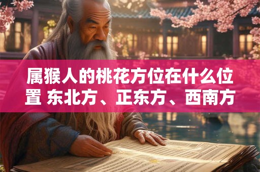 属猴人的桃花方位在什么位置 东北方、正东方、西南方 属猴人的桃花方位在什么位置 东北方、正东方、西南方