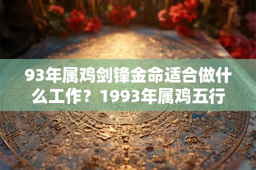 93年属鸡剑锋金命适合做什么工作？1993年属鸡五行缺什么？