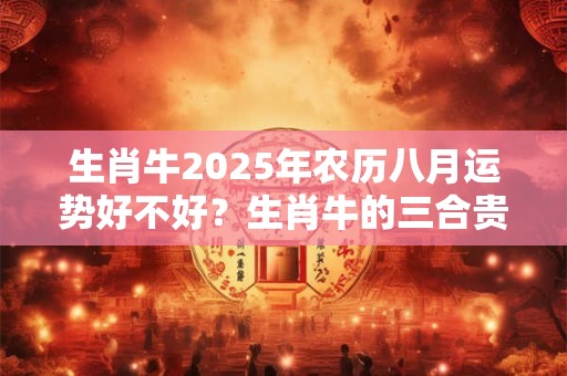 生肖牛2025年农历八月运势好不好？生肖牛的三合贵人是谁？
