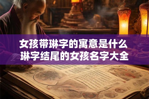 女孩带琳字的寓意是什么 琳字结尾的女孩名字大全