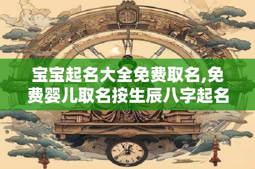 宝宝起名大全免费取名,免费婴儿取名按生辰八字起名
