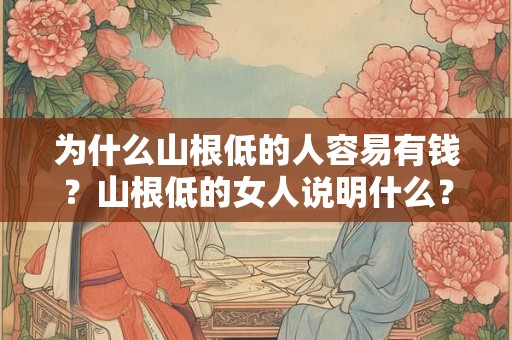 为什么山根低的人容易有钱？山根低的女人说明什么？