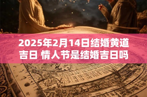 2025年2月14日结婚黄道吉日 情人节是结婚吉日吗