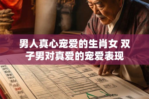 男人真心宠爱的生肖女 双子男对真爱的宠爱表现