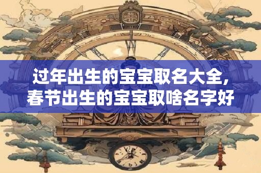 过年出生的宝宝取名大全,春节出生的宝宝取啥名字好
