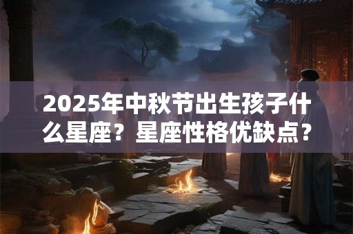 2025年中秋节出生孩子什么星座？星座性格优缺点？