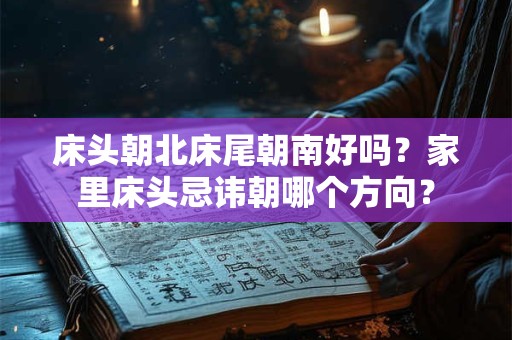 床头朝北床尾朝南好吗？家里床头忌讳朝哪个方向？