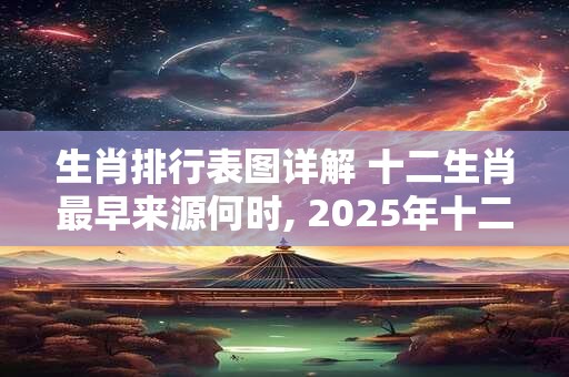 生肖排行表图详解 十二生肖最早来源何时, 2025年十二生肖运程