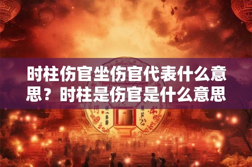 时柱伤官坐伤官代表什么意思？时柱是伤官是什么意思？