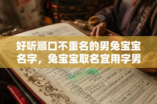 好听顺口不重名的男兔宝宝名字,兔宝宝取名宜用字男孩 好听顺口不重名的男兔宝宝名字,兔宝宝取名宜用字男孩