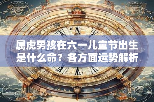 属虎男孩在六一儿童节出生是什么命？各方面运势解析