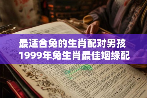最适合兔的生肖配对男孩 1999年兔生肖最佳姻缘配对
