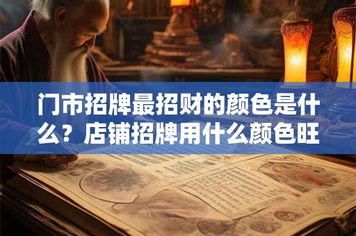 门市招牌最招财的颜色是什么？店铺招牌用什么颜色旺财