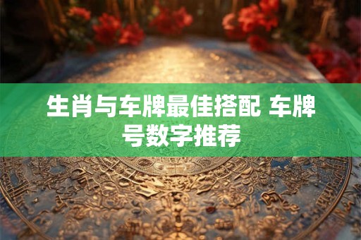 生肖与车牌最佳搭配 车牌号数字推荐