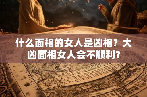 什么面相的女人是凶相？大凶面相女人会不顺利？